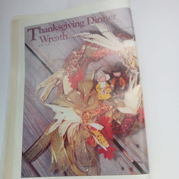 Sunbonnet Crafts Magazine Autumn 1994 Sunbonnet Sue Quilt Cross Stitch Embroider - Picture 6 of 7